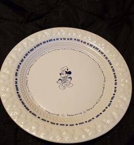 Gormet Mickey Mouse Plate
